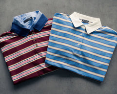 Channel Blue Rugby Top